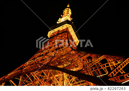 夜の東京タワー 82267263