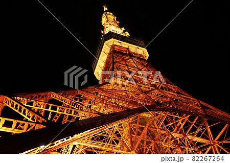 夜の東京タワー 82267264