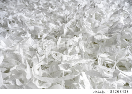 Paper strips like confetti for party or box filler for shipping fragile items 82268433