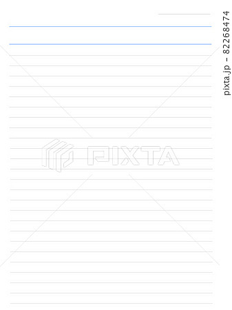 ノートのイラスト 82268474