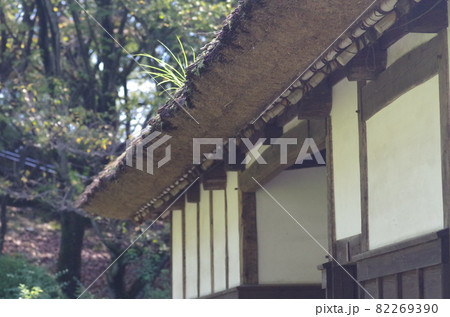 旧家のからぶき屋根 旧家のからぶき屋根 82269390