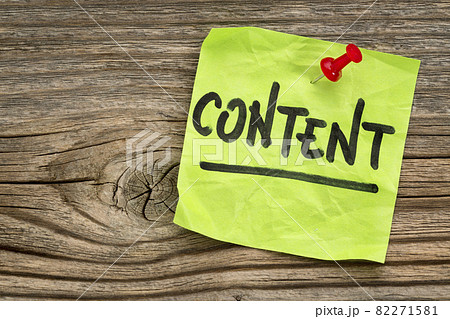 content  -  reminder note 82271581