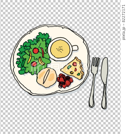 キッシュランチ（カラー） 82272171