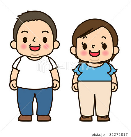 ふくよかな夫婦 82272817