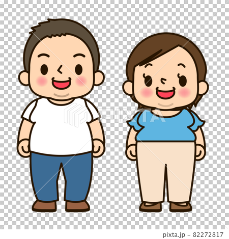 ふくよかな夫婦 82272817