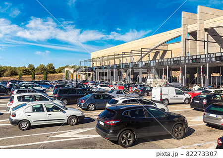 Toll station in France 82273307