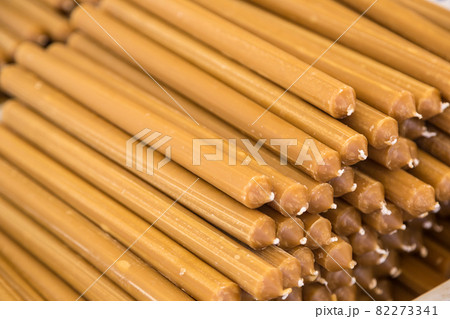 Group of church candles 82273341