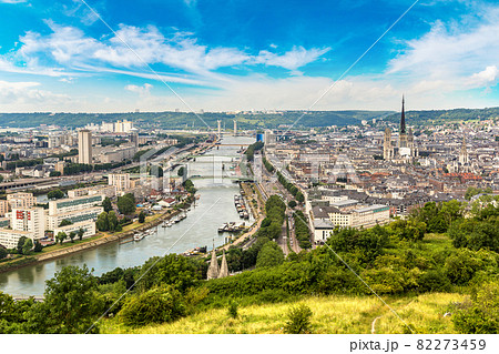 Panoramic view of Rouen Panoramic view of Rouen 82273459