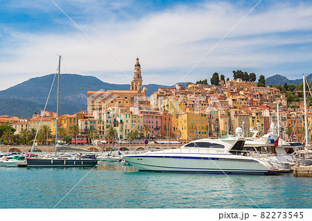 Menton on french Riviera, France Menton on french Riviera, France 82273545