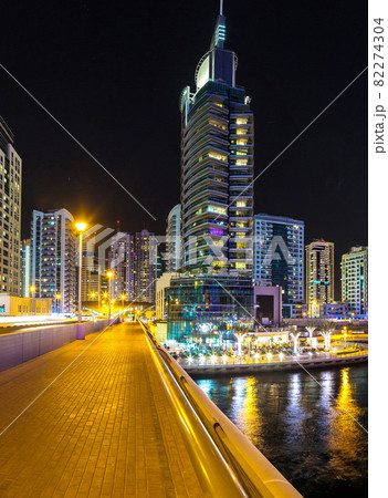 Panorama of Dubai marina Panorama of Dubai marina 82274304