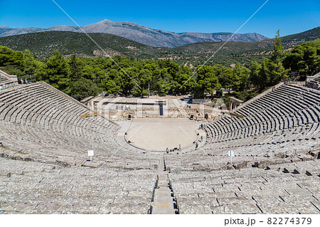 Epidaurus Amphitheater in Greece 82274379