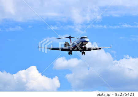 大阪国際空港　IBEX　飛行機　着陸 82275421