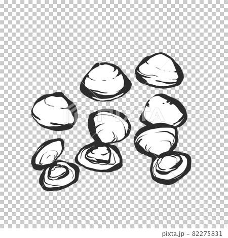 Shijimi's hand-painted brush painting style illustration 82275831