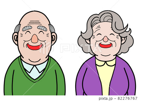 年配者 笑い 82276767