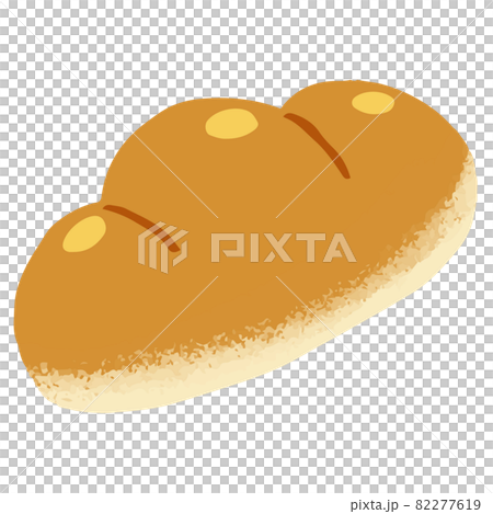 ロールパンのイラスト素材