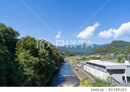 百蔵橋から見た桂川(山梨県大月市) 百蔵橋から見た桂川(山梨県大月市) 82280162