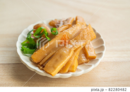 メンマと豚肉の煮付け 82280482