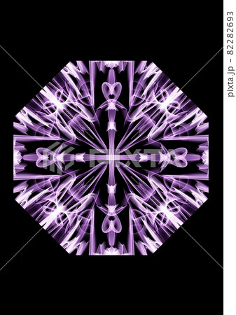 八角形 マーク シンボル 壁紙 背景 宝石のイラスト素材 2693