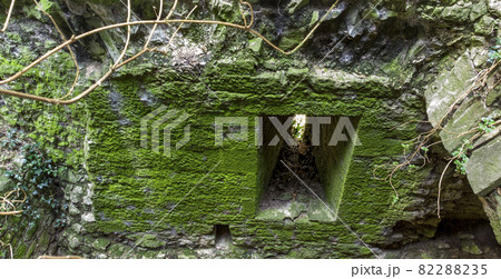 view inside the defensive tower, abandoned tower view inside the defensive tower, abandoned tower 82288235