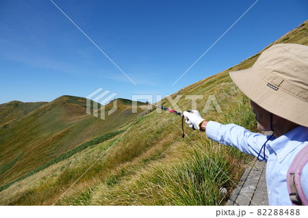鳥海山の登山道 鳥海山の登山道 82288488