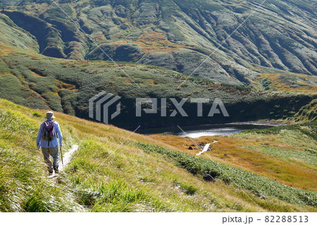 鳥海山の登山道 鳥海山の登山道 82288513