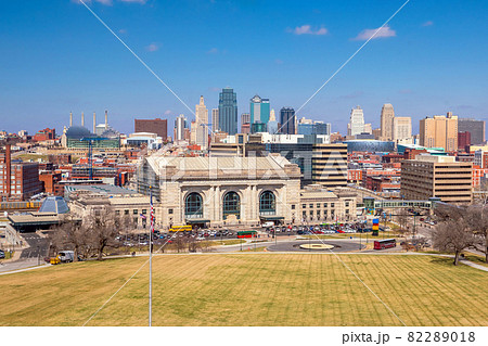 View of Kansas City skyline in Missouri View of Kansas City skyline in Missouri 82289018