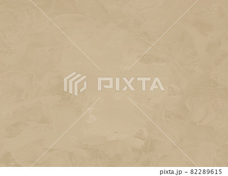 イラスト素材: かすれた風合いの壁面 茶色 82289615
