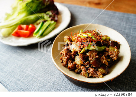 茄子の肉みそ	 82290384