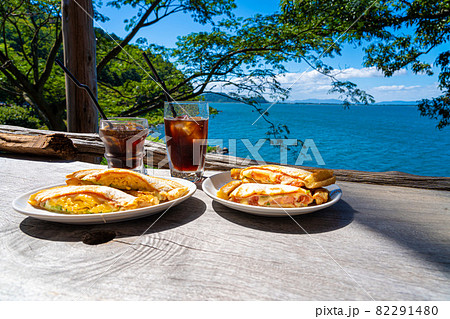シャーレ水ヶ浜 ホットサンドで一息 シャーレ水ヶ浜 ホットサンドで一息 82291480