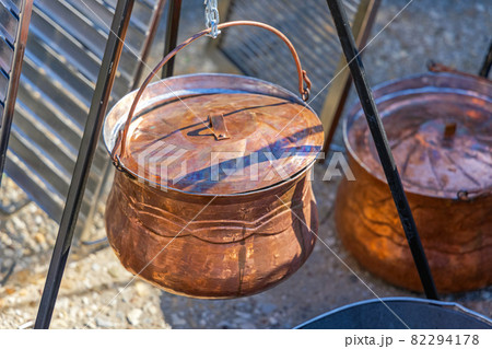 Copper Pot Cauldron Copper Pot Cauldron 82294178