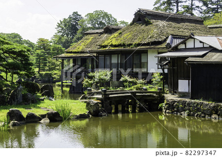彦根城 玄宮楽々園 玄宮園庭園 臨池閣 滋賀県彦根市 彦根城 玄宮楽々園 玄宮園庭園 臨池閣 滋賀県彦根市 82297347