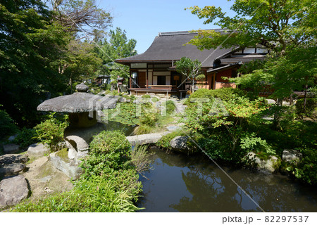 当麻寺　香藕園と書院　奈良県葛城市 82297537
