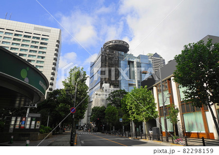 9月　港区668TBS放送センター･赤坂通り 82298159