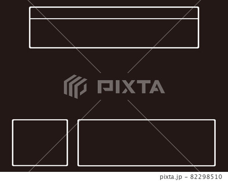 レトロなRPGの戦闘画面のベクターイラスト レトロなRPGの戦闘画面のベクターイラスト 82298510