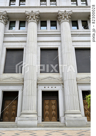 東京 中央区 日本橋の都市風景 三井本館 東京 中央区 日本橋の都市風景 三井本館 82300028