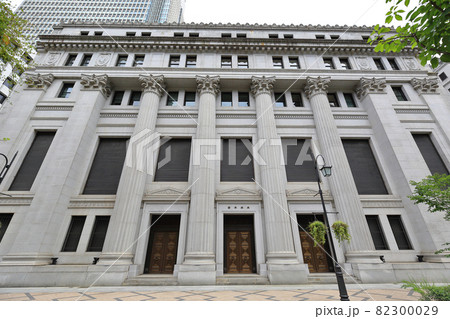 東京　中央区　日本橋の都市風景　三井本館 82300029