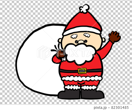 A simple and cute illustration of Santa that can be used for Christmas. A simple and cute illustration of Santa that can be used for Christmas. 82301485