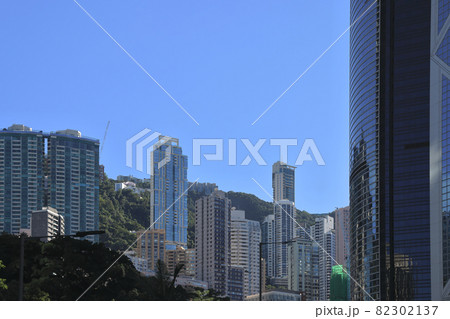 Admiralty,  It is the central business district of Hong Kong. 4 Sept 2021 82302137