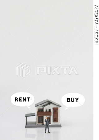 賃貸と持ち家を比較 82302177