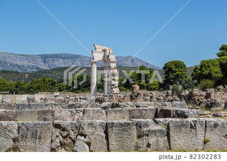Ruins in Epidavros, Greece 82302283