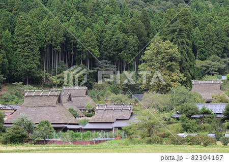 秋の美山 かやぶきの里 蕎麦の花と彼岸花と 【京都府】 秋の美山 かやぶきの里 蕎麦の花と彼岸花と 【京都府】 82304167