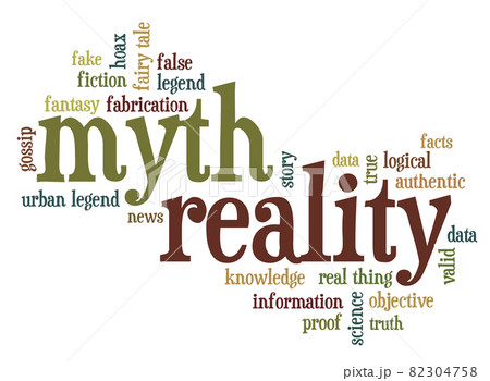 myth and reality word cloud myth and reality word cloud 82304758