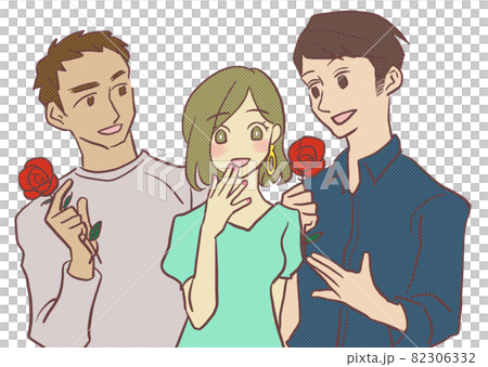 Image of a popular woman (transparent png) 82306332