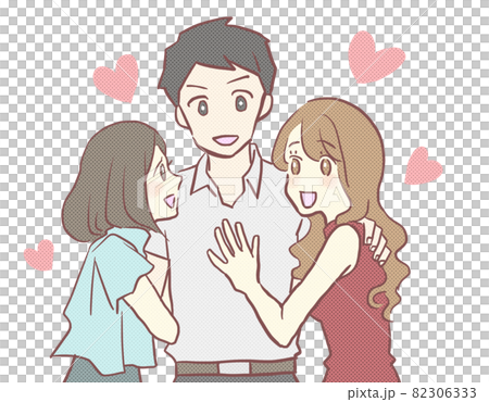 一個受歡迎的男人的形象（透明png） 82306333