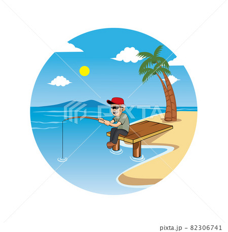 Cartoon oldman fishing design illustration vector eps format , suitable for your design needs, logo, illustration, animation, etc. Cartoon oldman fishing design illustration vector eps format , suitable for your design needs, logo, illustration, animation, etc. 82306741