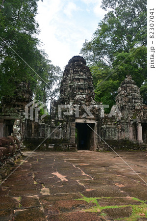 カンボジアのアンコール遺跡群 プリア・カーン カンボジアのアンコール遺跡群 プリア・カーン 82307041