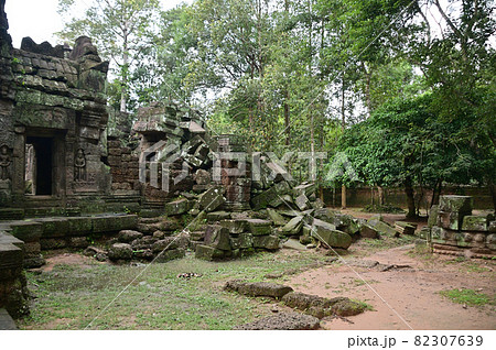 カンボジアのアンコール遺跡群 タ・ソム カンボジアのアンコール遺跡群 タ・ソム 82307639