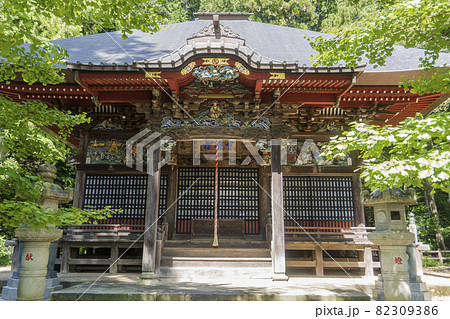 大悲願寺の拝殿/東京都あきる野市 大悲願寺の拝殿/東京都あきる野市 82309386