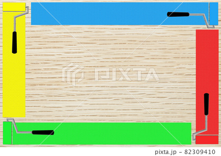 木材の塗装イメージ コピースペース 木材の塗装イメージ コピースペース 82309410