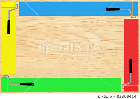 塗装イメージ コピースペース 塗装イメージ コピースペース 82309414